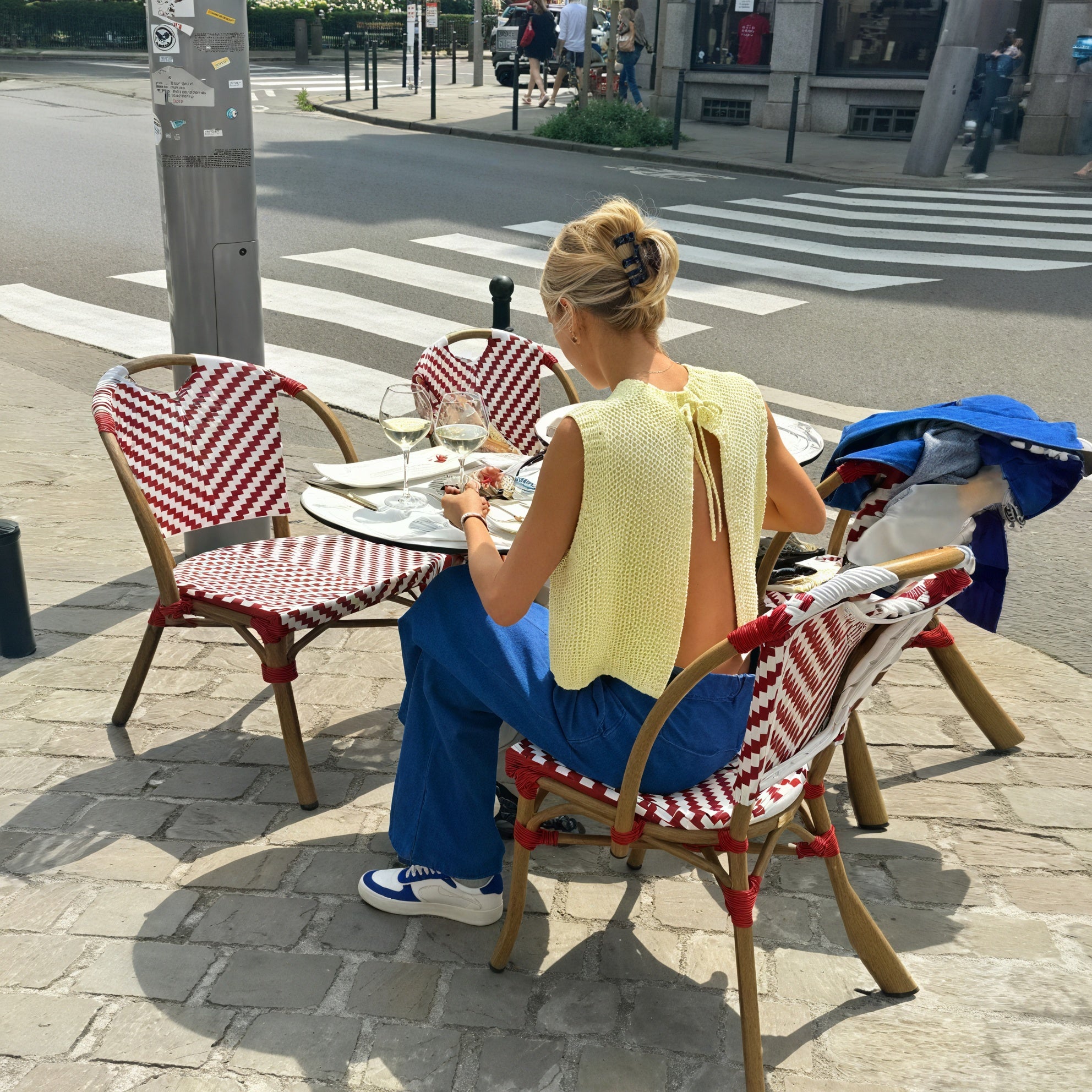 Haut Femme Tricot Dos Nu - Élégant & Confortable-Marais Paris-Marais Paris