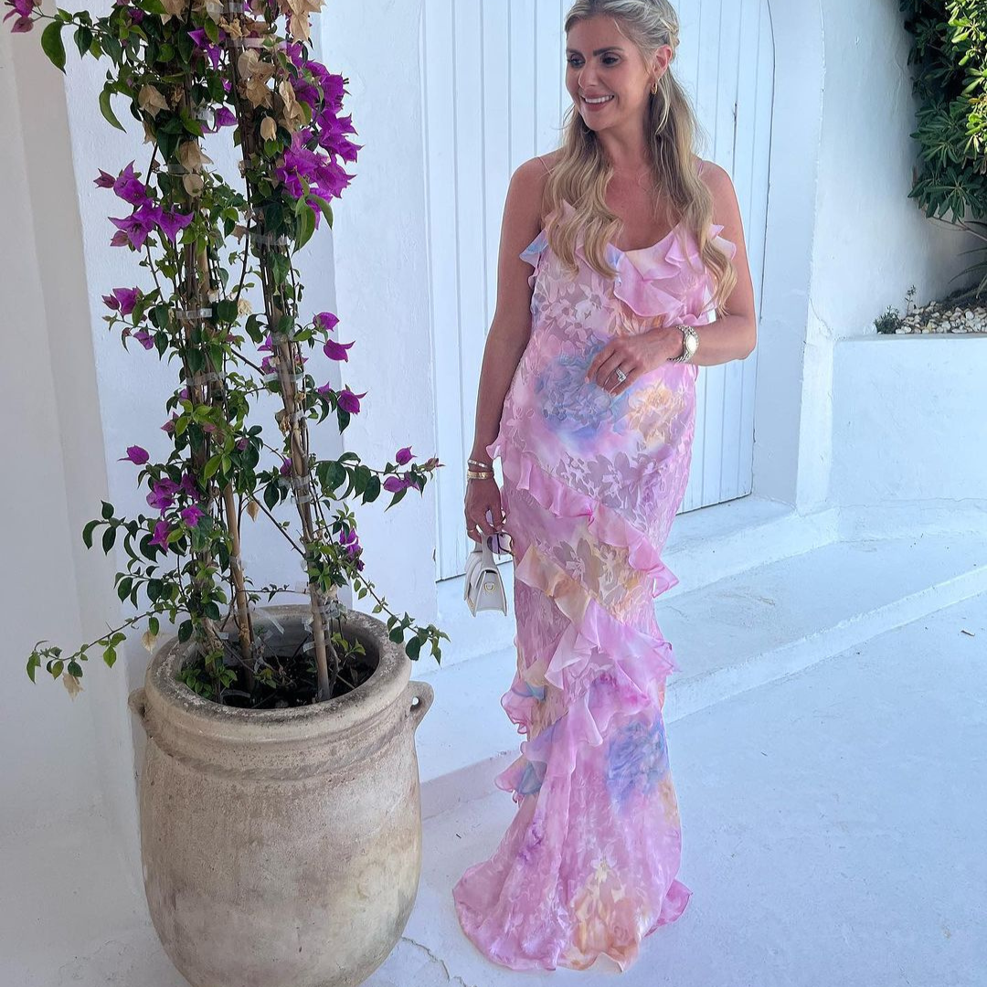 Robe Fluide Sans Manches – Bretelles Fines & Volants