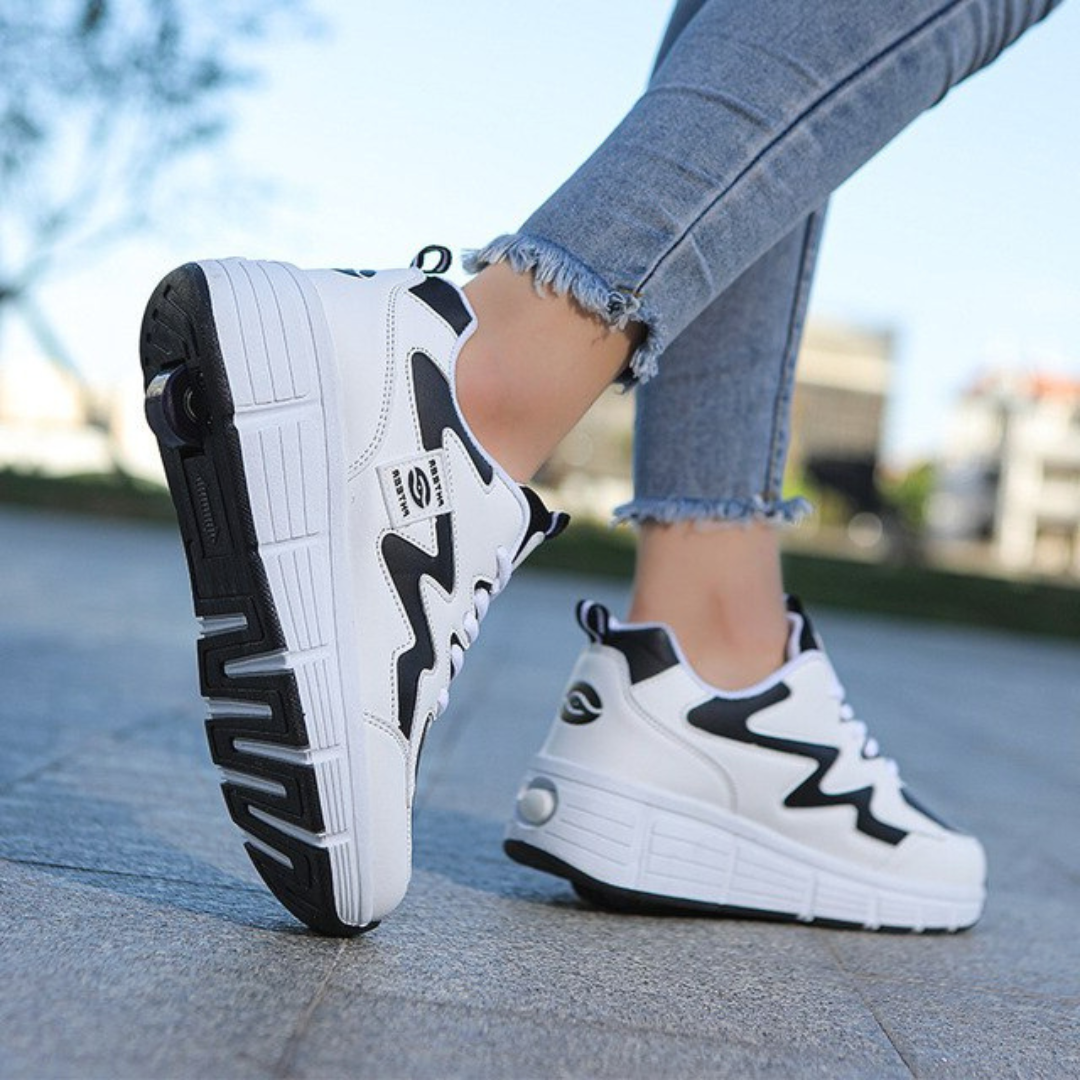 Chaussures Patins à Roulettes - Design Moderne, Semelle Épaisse-Shoes-Marais Paris-Marais Paris