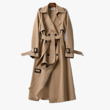 Manteau Trench Élégant et Sophistiqué pour Femmes-Trenchcoat-Marais Paris-Marron-XS-Marais Paris