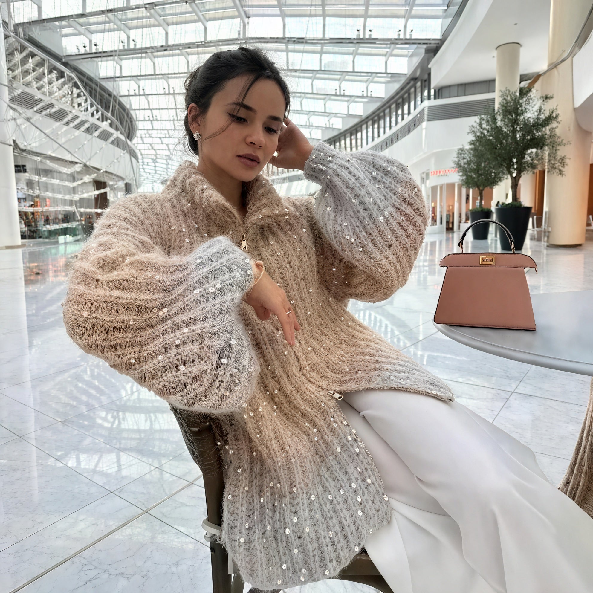 Robe Élégante et Cardigan Chic pour Femmes-Pullover-Marais Paris-Marais Paris