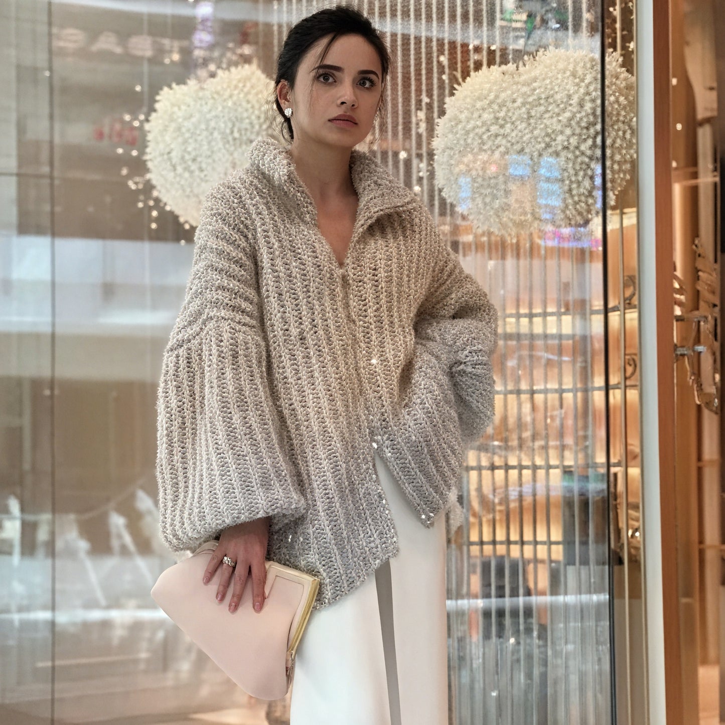 Robe Élégante et Cardigan Chic pour Femmes-Pullover-Marais Paris-Marais Paris