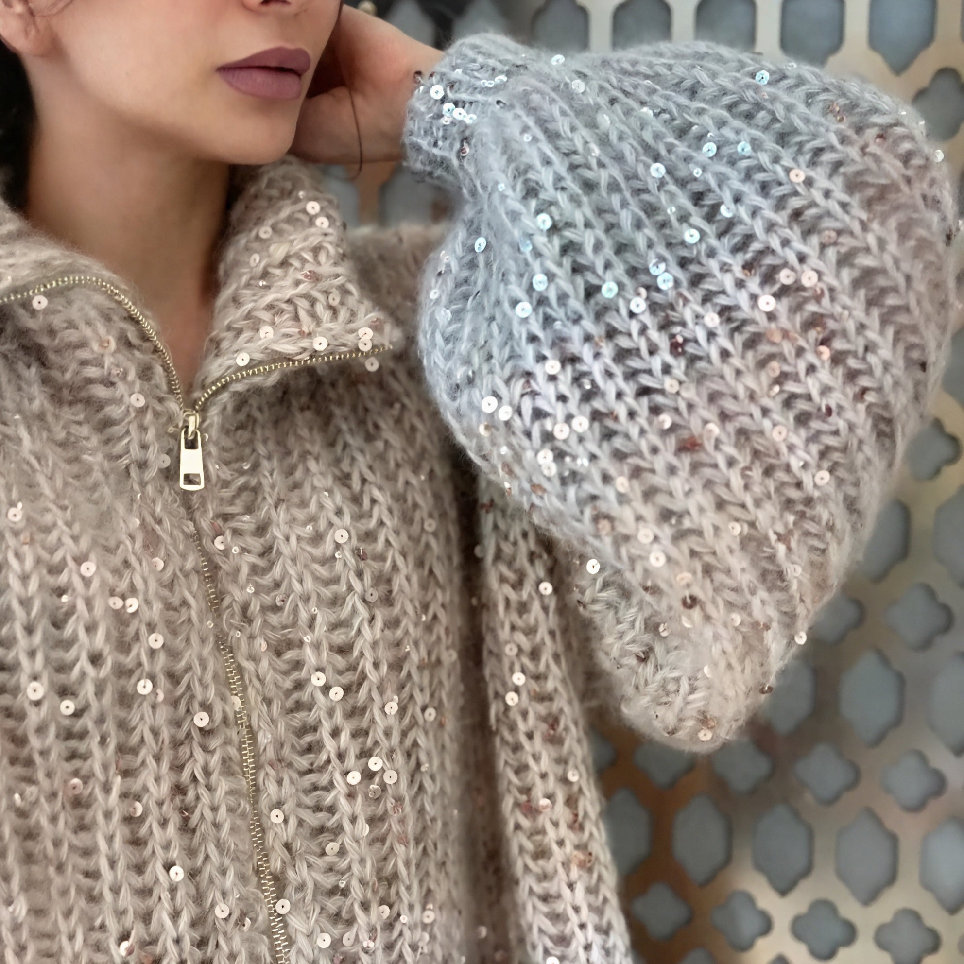 Robe Élégante et Cardigan Chic pour Femmes-Pullover-Marais Paris-Marais Paris