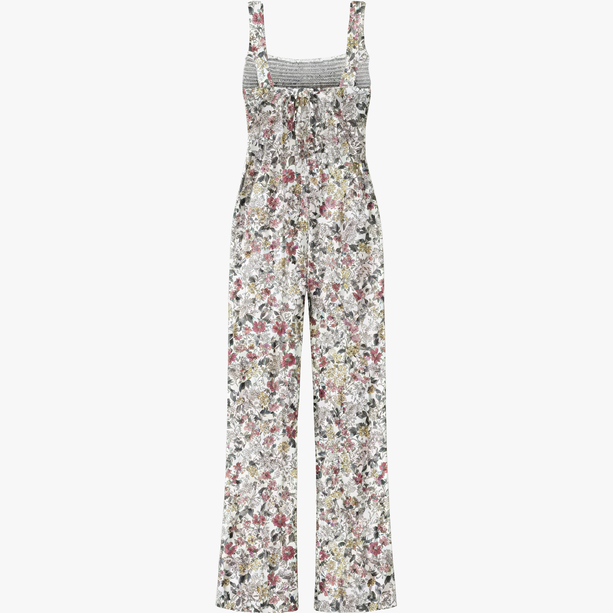 Robe Femme Élégante à Imprimé Floral et Poches-Women Jumpsuit-Marais Paris-Marais Paris