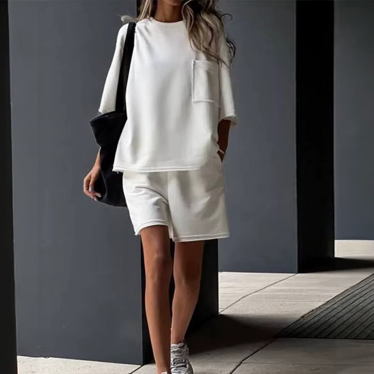 T-shirt Oversize Minimaliste pour Femmes - Confort et Style-Marais Paris-Marais Paris