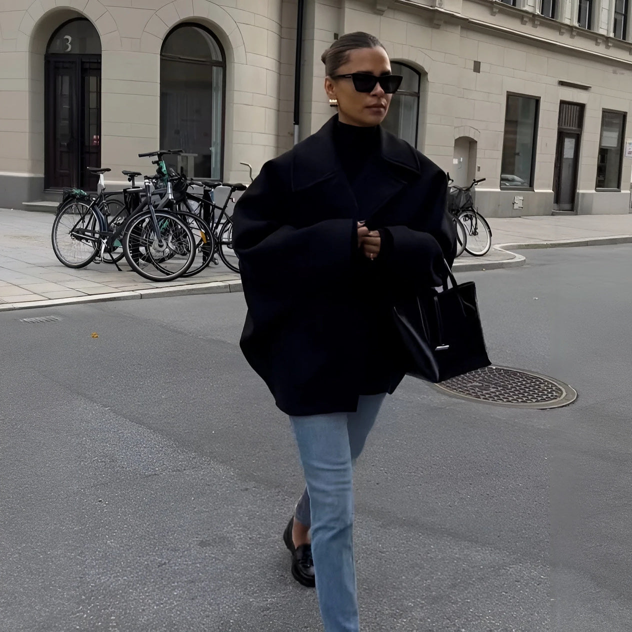 Manteau Élégant et Minimaliste pour Femmes - Style Sophistiqué-Jackets-Marais Paris-Marais Paris