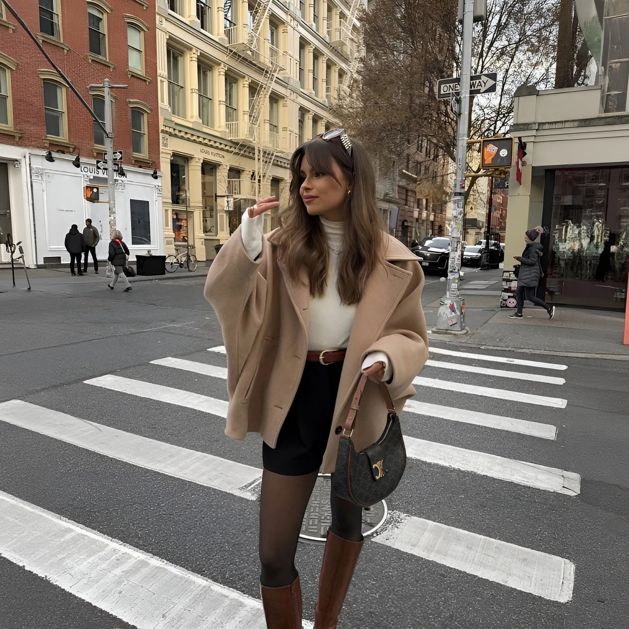 Manteau Élégant et Minimaliste pour Femmes - Style Sophistiqué-Jackets-Marais Paris-Marais Paris