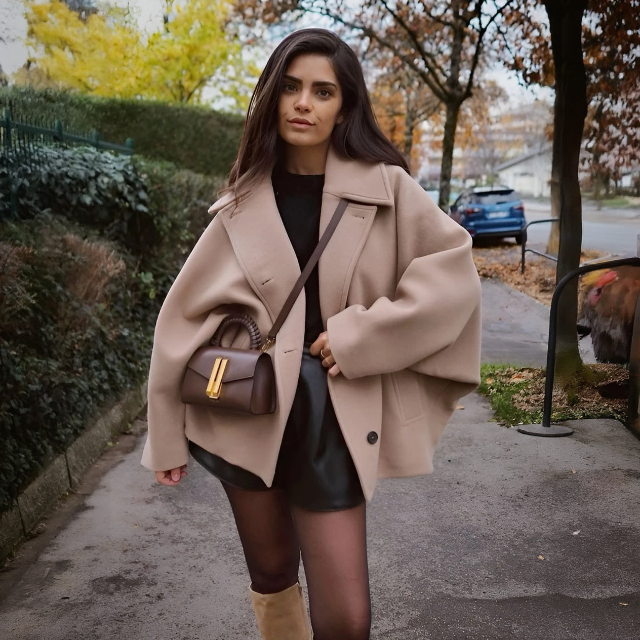 Manteau Élégant et Minimaliste pour Femmes - Style Sophistiqué-Jackets-Marais Paris-Marais Paris
