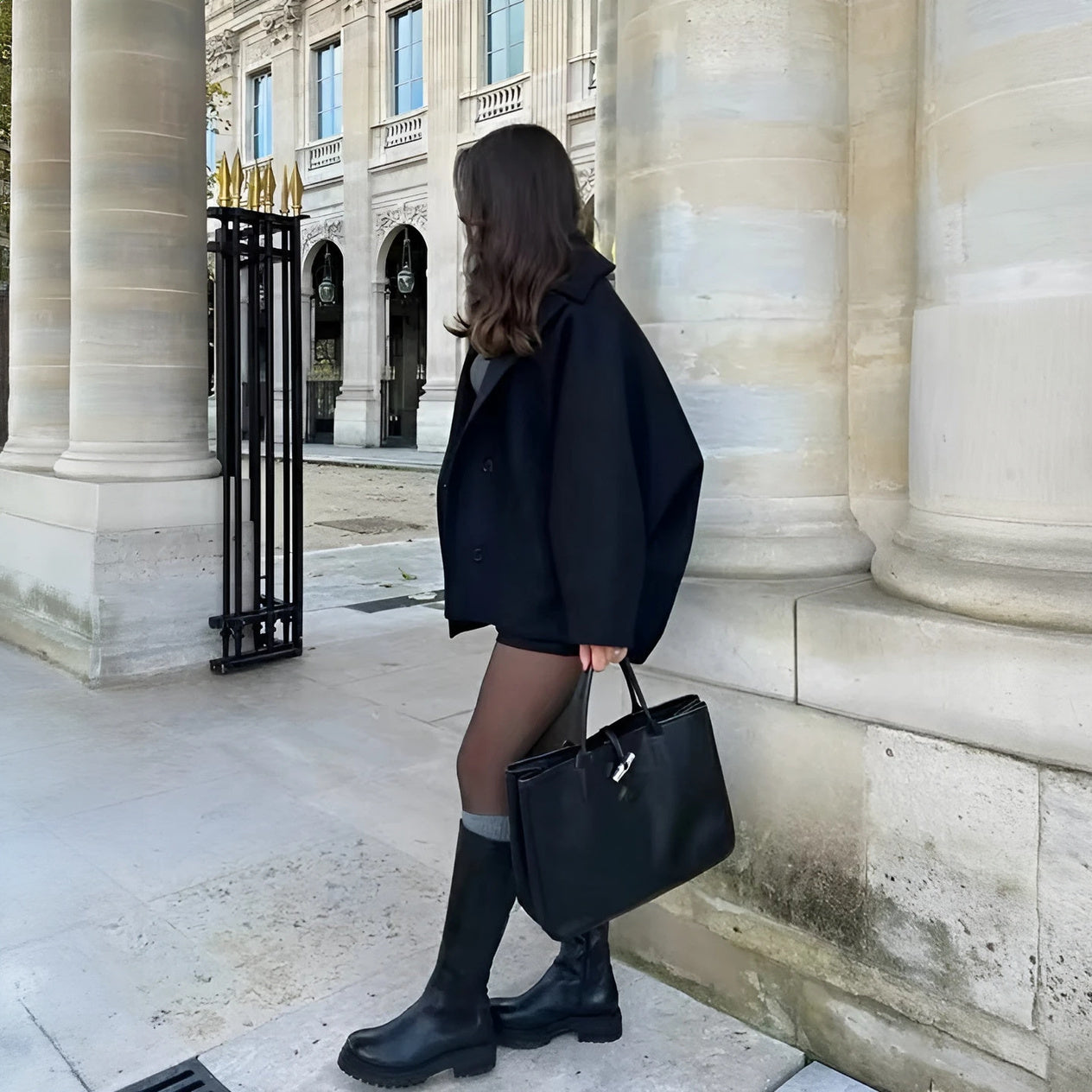 Manteau Élégant et Minimaliste pour Femmes - Style Sophistiqué-Jackets-Marais Paris-Marais Paris