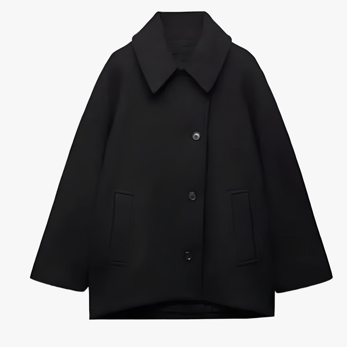 Manteau Élégant et Minimaliste pour Femmes - Style Sophistiqué-Jackets-Marais Paris-Noir-S-Marais Paris
