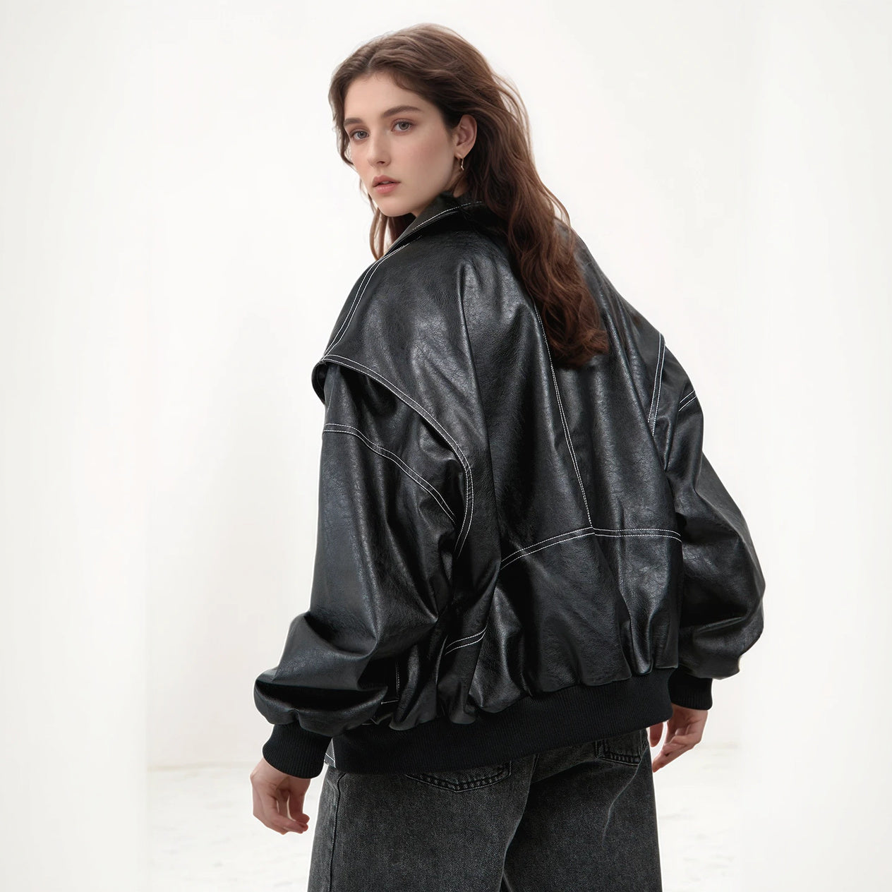 Vestes Femme Marais Paris: Oversize, Détails Contrastants, Chic-Marais Paris-Marais Paris