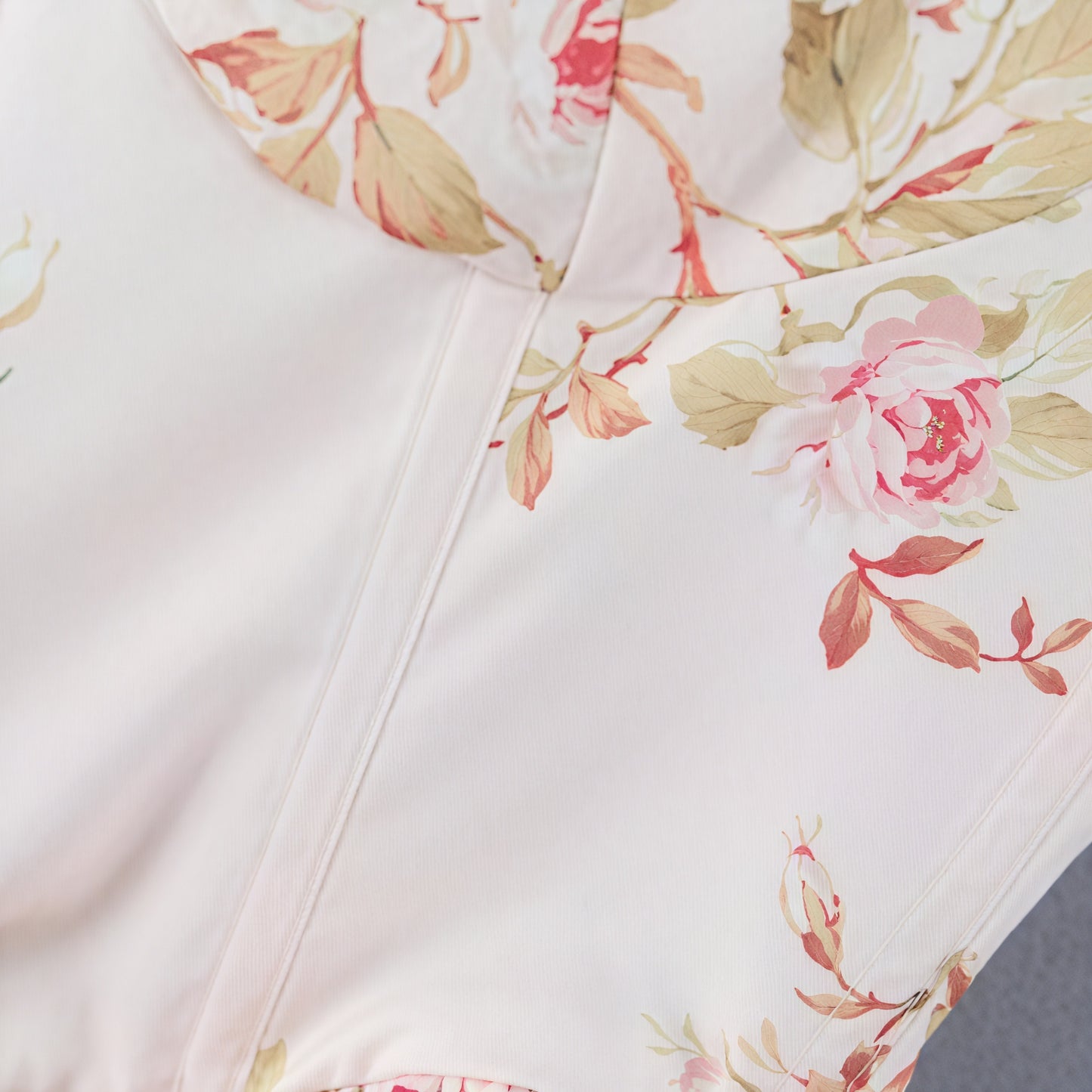 Haut Fleuri Femme - Corsage Péplum Romantique - Marais Paris-Tops-Marais Paris-Marais Paris