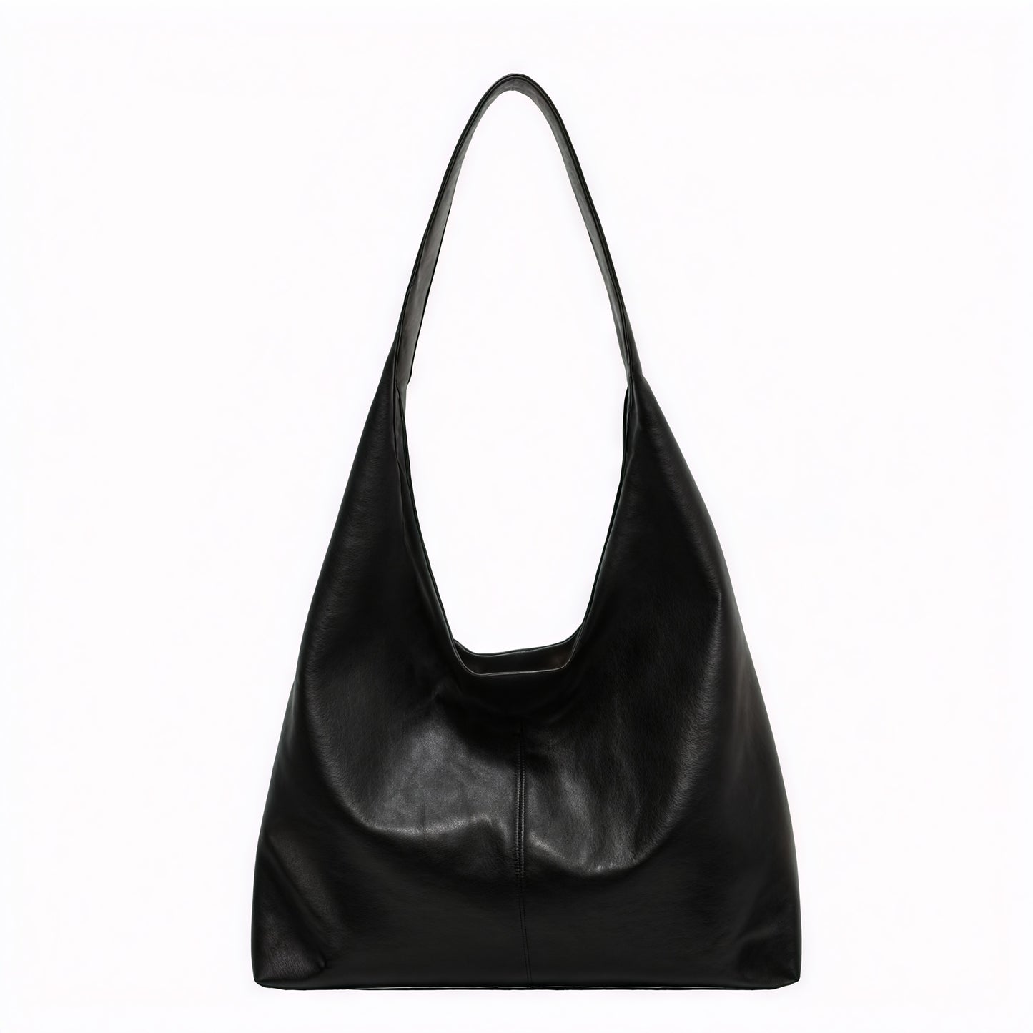 Sac Hobo Femme - Grand, Souple, Design Minimaliste-Tassen-Marais Paris-Noir-Marais Paris