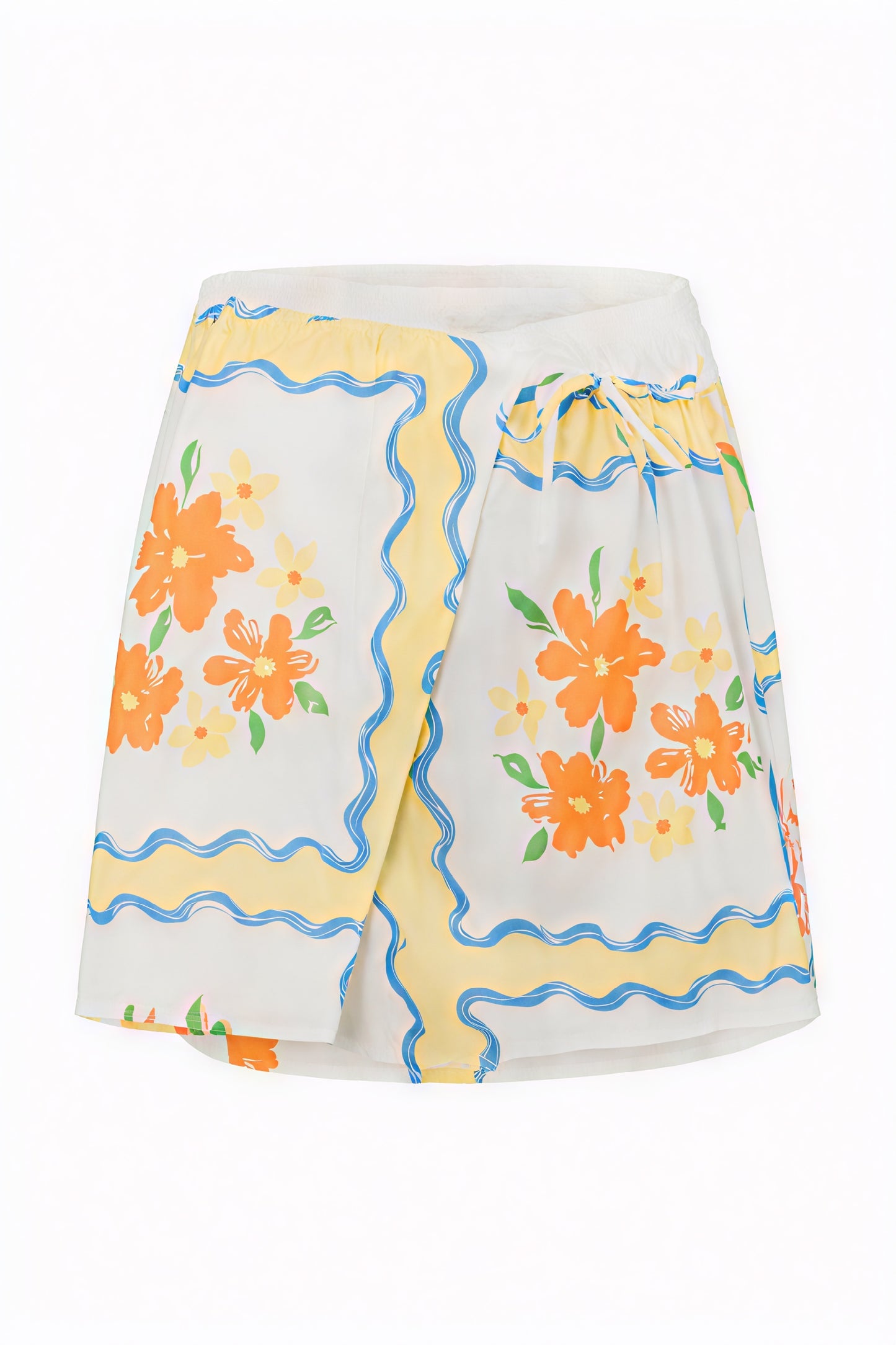 Ensemble de Nuit Femme - Haut Boutonné, Short Floral-Sets-Marais Paris-Marais Paris