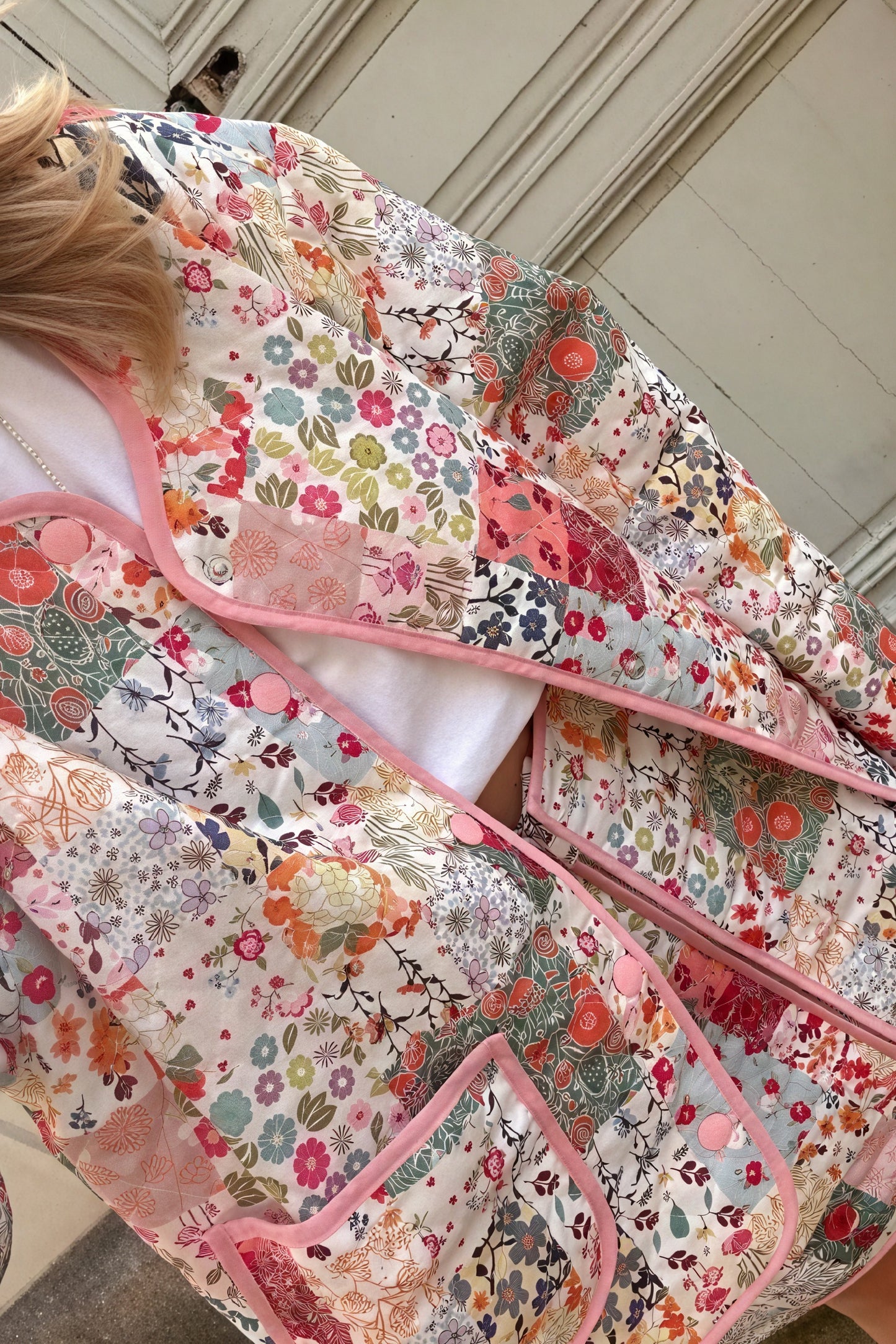 Veste Patchwork Femme - Bohème Chic, Motifs Floraux, Confortable-Sets-Marais Paris-Marais Paris