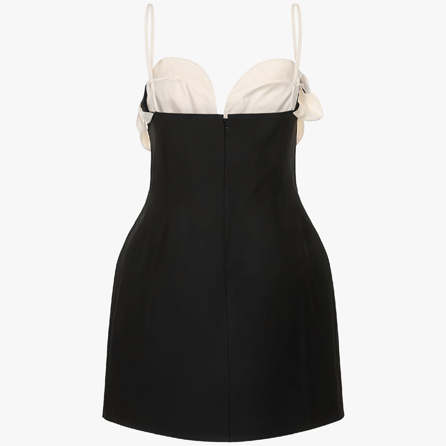 Robe Sculpturale Élégante - Coupe Ajustée, Détails Floraux-Dresses-Marais Paris-Marais Paris