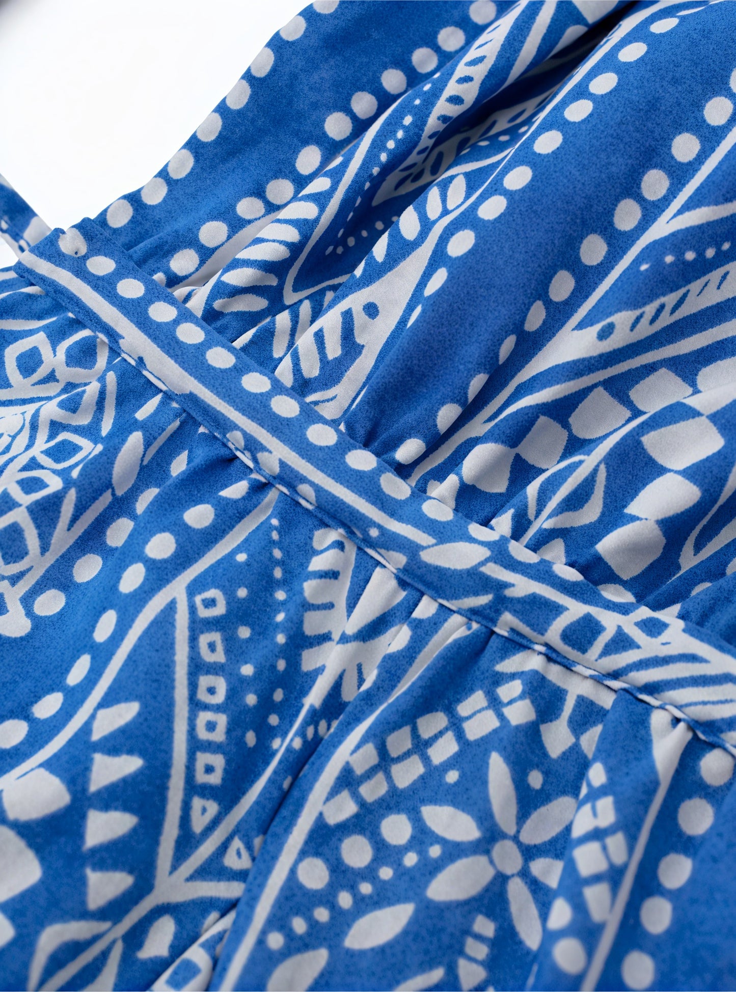 Robe Halter Bohème Fluide - Style Vacances, Coupe A-Line-Dresses-Marais Paris-Marais Paris