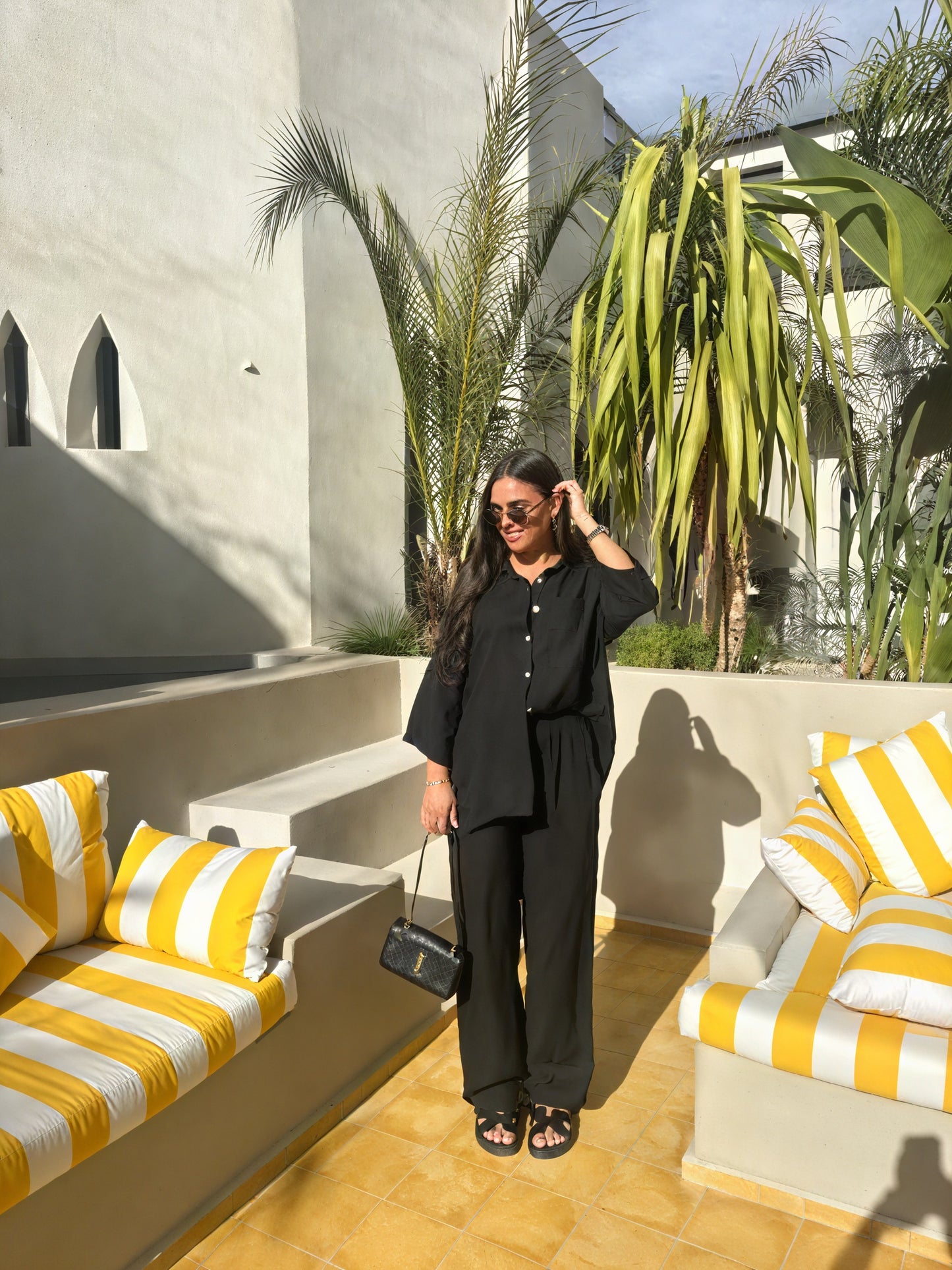 Ensemble Deux Pièces Femme – Chemise Boutonnée & Pantalon Ample Lin, Coupe Décontractée, Plusieurs Couleurs-82126-161ad74e-759c-4728-88a1-df37da69f5f7