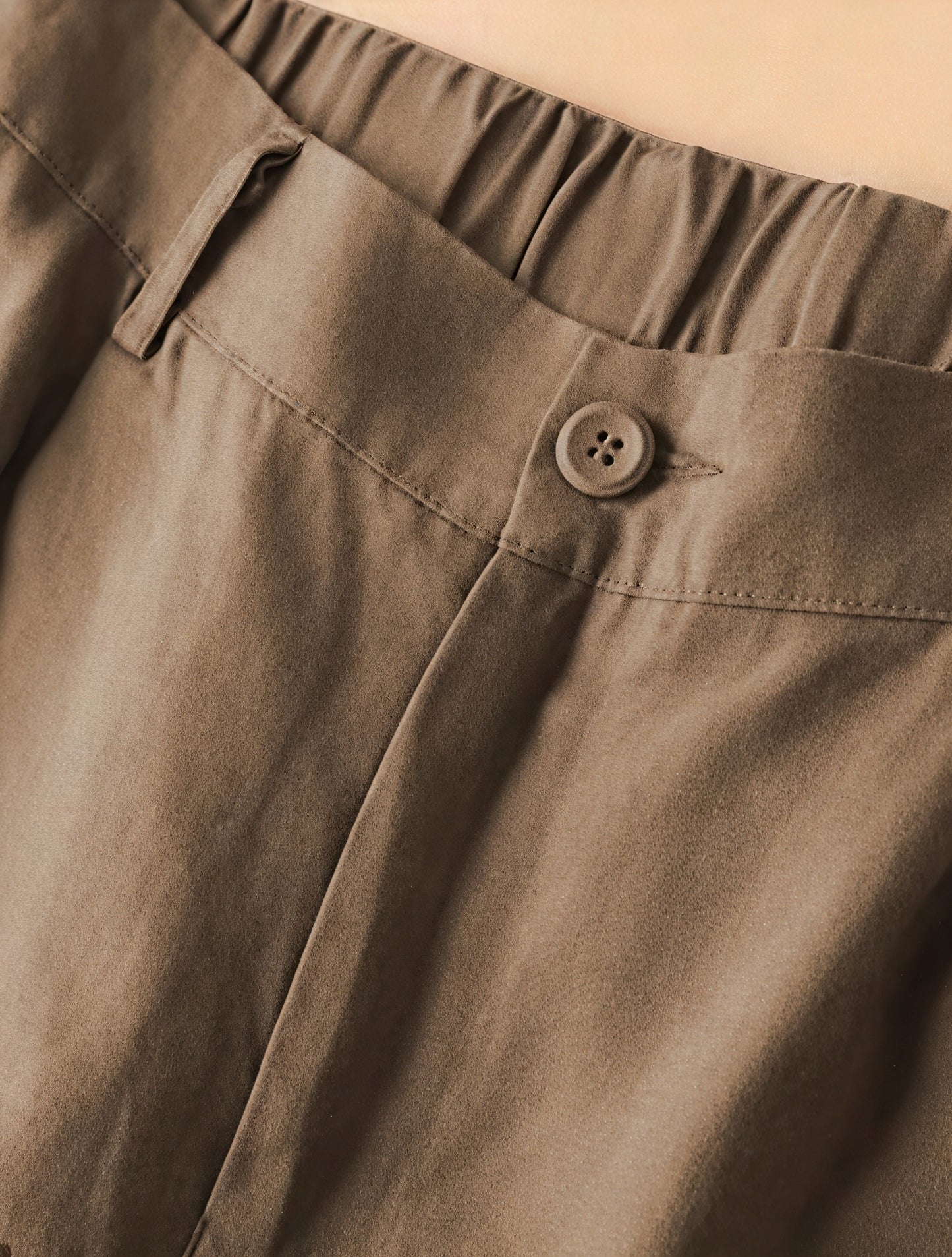 Culottes Tailleur Femme, Jambes Larges, Taille Haute, Poches Latérales-Marais Paris-Marais Paris