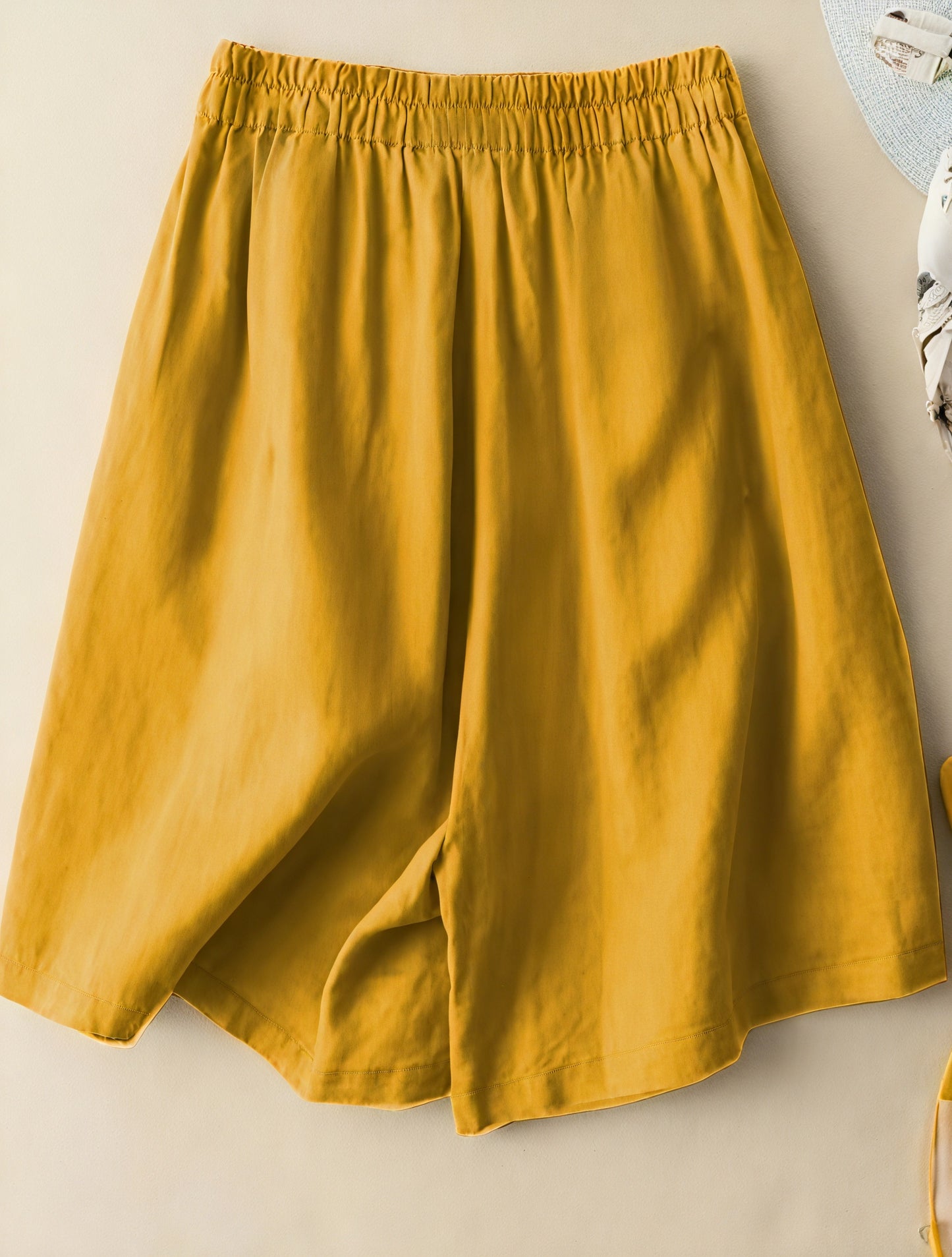 Shorts Fluides Taille Haute - Coupe A-Line, Poches Latérales-Shorts-Marais Paris-Marais Paris