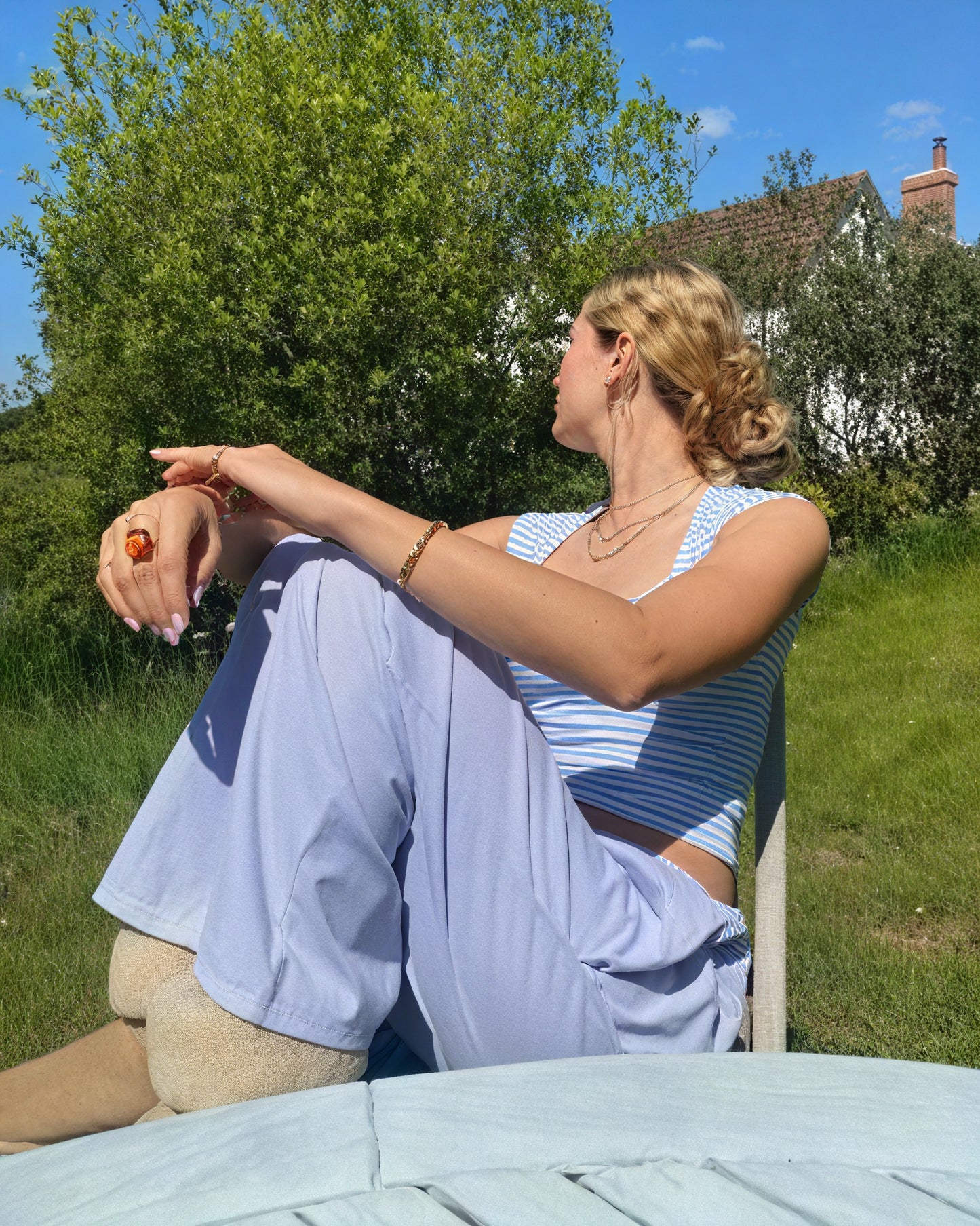 Pantalon Coupe Décontractée – Confort Optimal, Taille Élastique, Poches Latérales-Marais Paris-Marais Paris