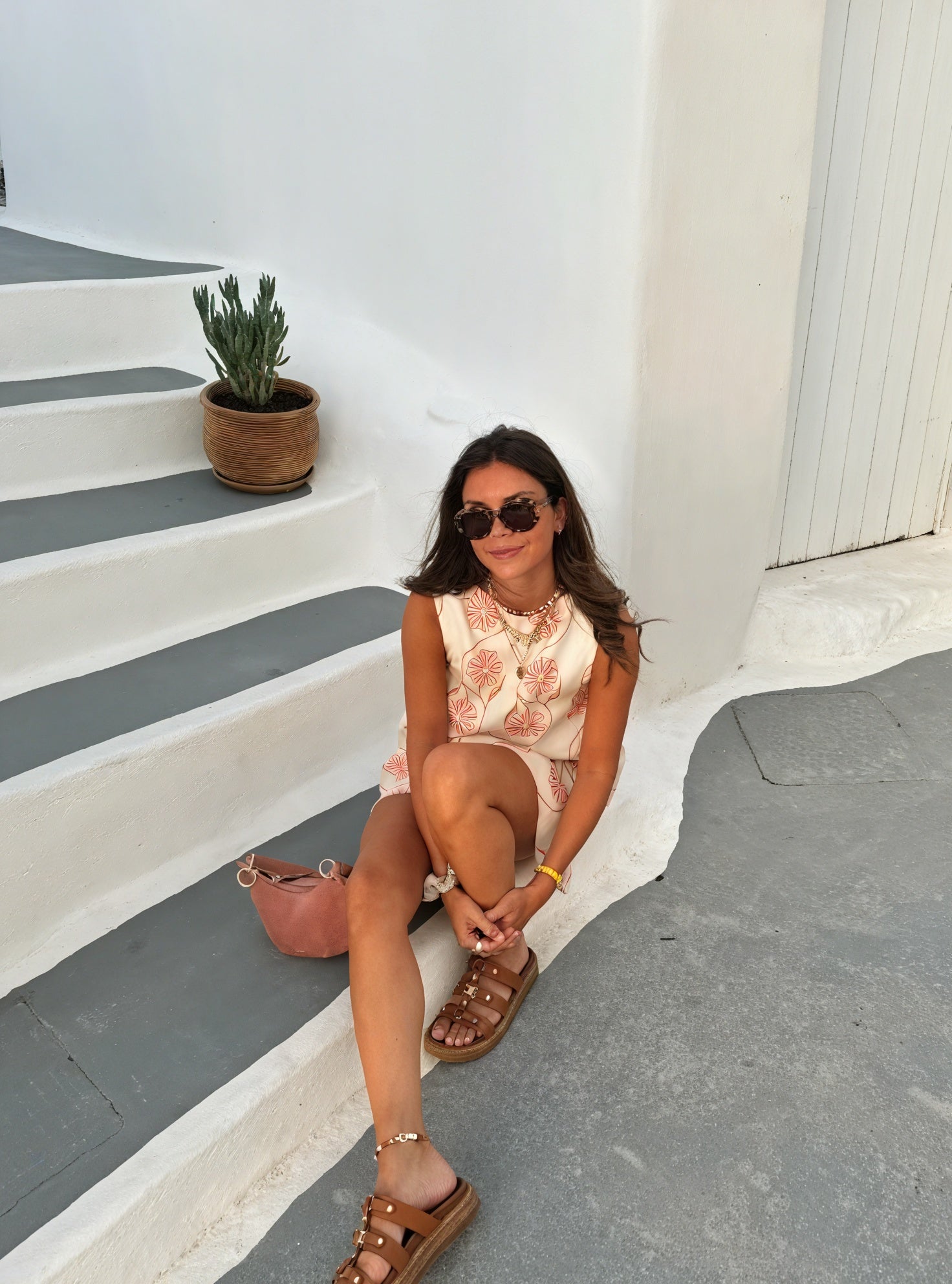 Marais Paris Robe Courte Femme – Motif Floral Unique, Sans Manches, Mini Longueur, Été-83292-839aba4b-2e65-4914-8988-20cfd07bff92