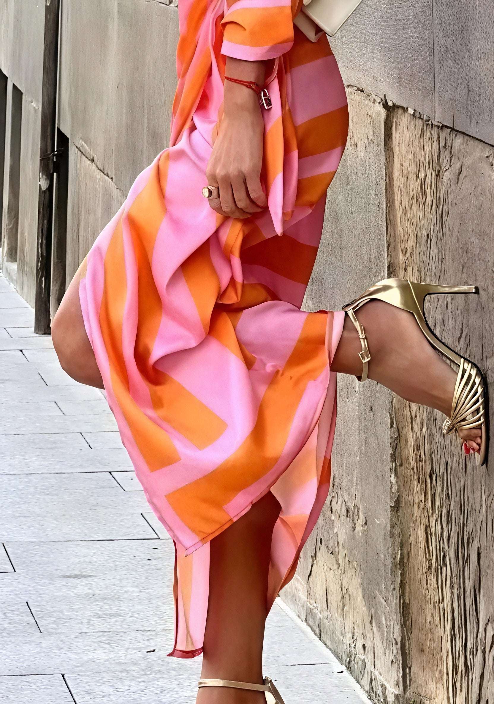 Robe Cache-cœur Femme – Manches Longues, Motif Rayé, Coupe Fluide-83361-852f164c-e14a-43ad-9547-cfb419f4bb21