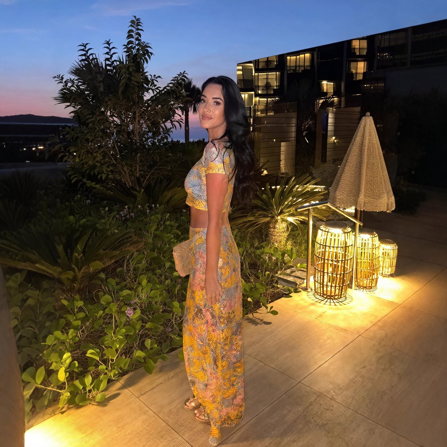 Ensemble Femme Deux Pièces – Top Court & Jupe Maxi Imprimé Floral Fluide-83559-c4234883-5bf0-4c19-b8a9-fe0555226b8a