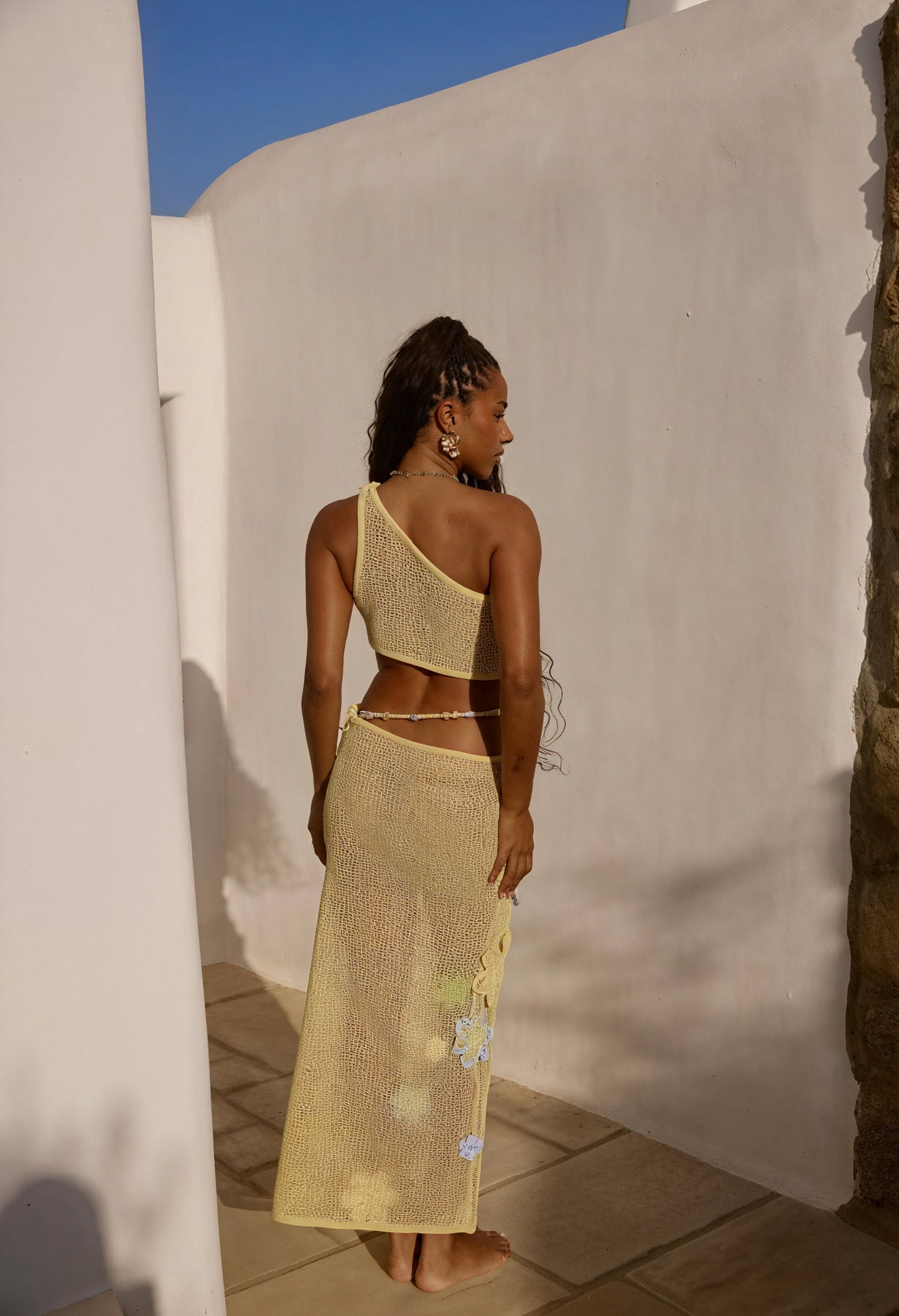 Femme Ensemble Robe Deux Pièces Crochet Fait Main – Détails Floraux, Style Bohème-83755-cd0f460f-c392-4948-8b6a-be134312090e