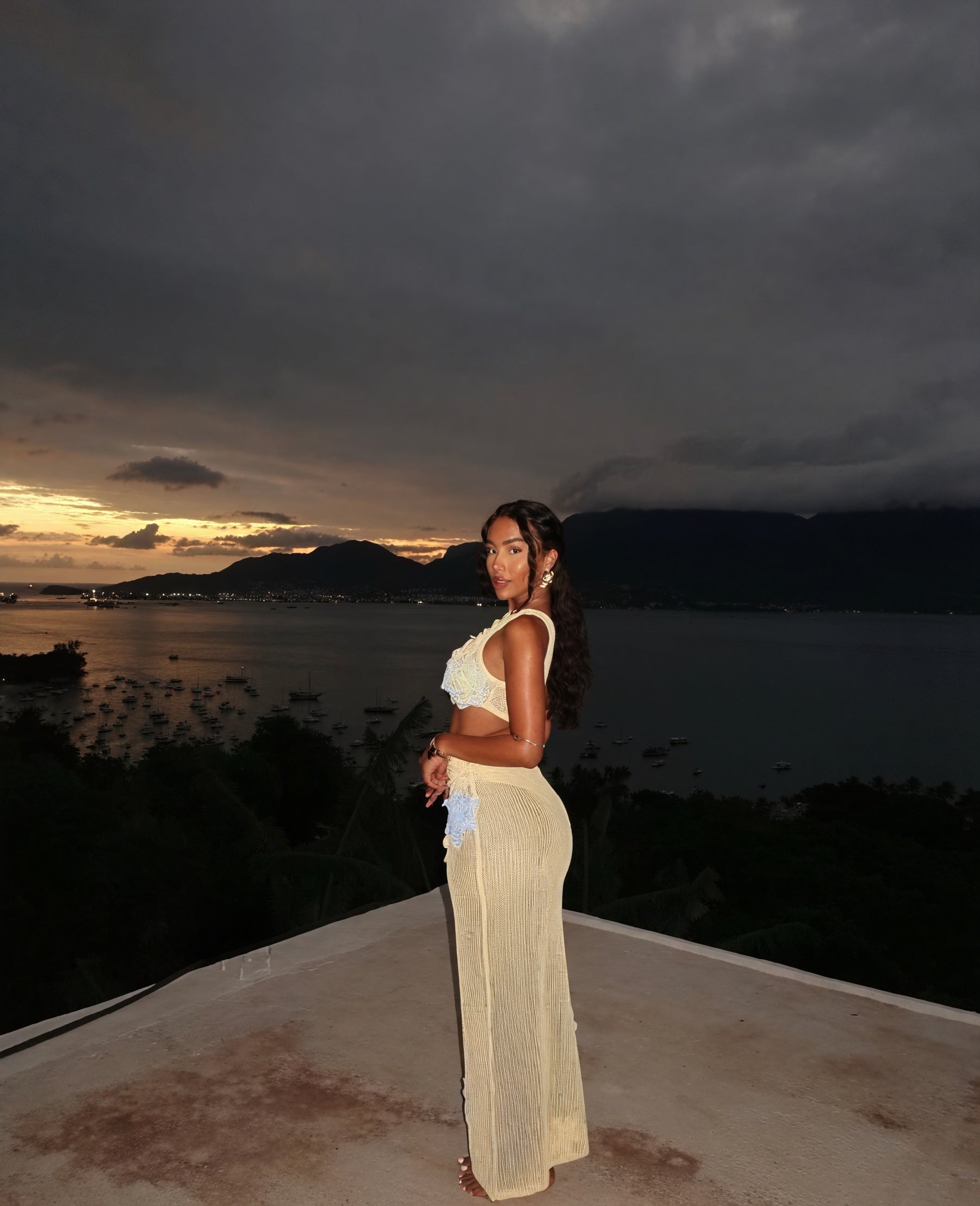 Femme Ensemble Robe Deux Pièces Crochet Fait Main – Détails Floraux, Style Bohème-83755-f77bcd59-ab15-4e91-bb2a-f237ebc1d73b