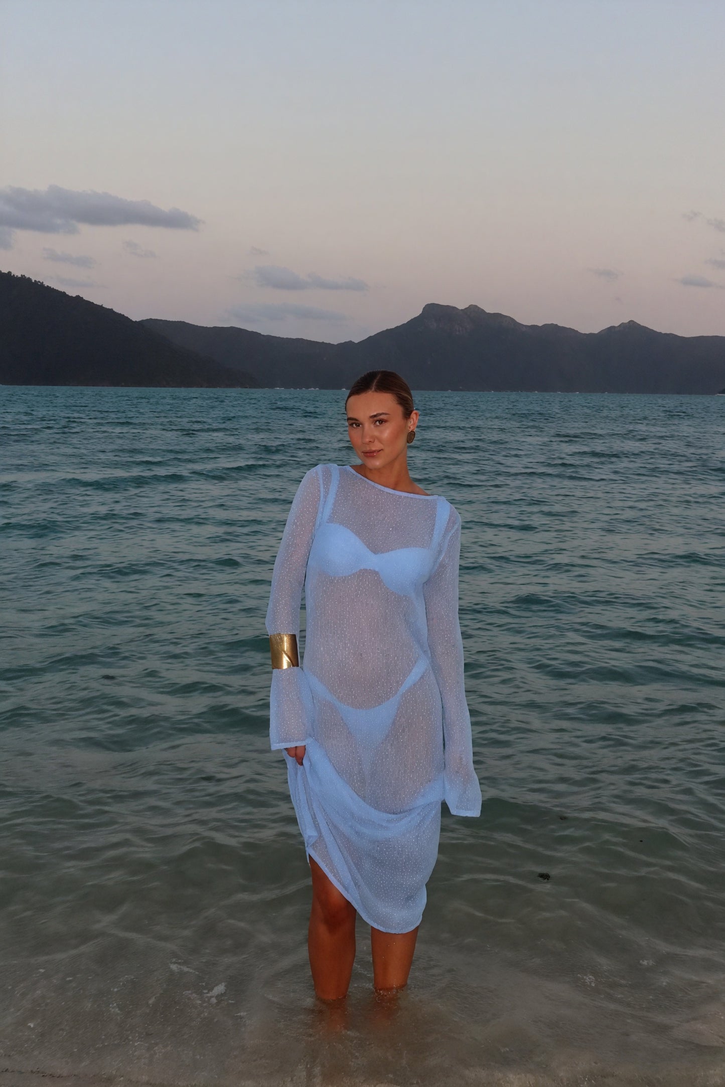 Femme Robe Maxi Maille Transparente Manches Longues Légère Cover-up-83806-5d76dba6-a308-404c-b5ba-df688b9ead48