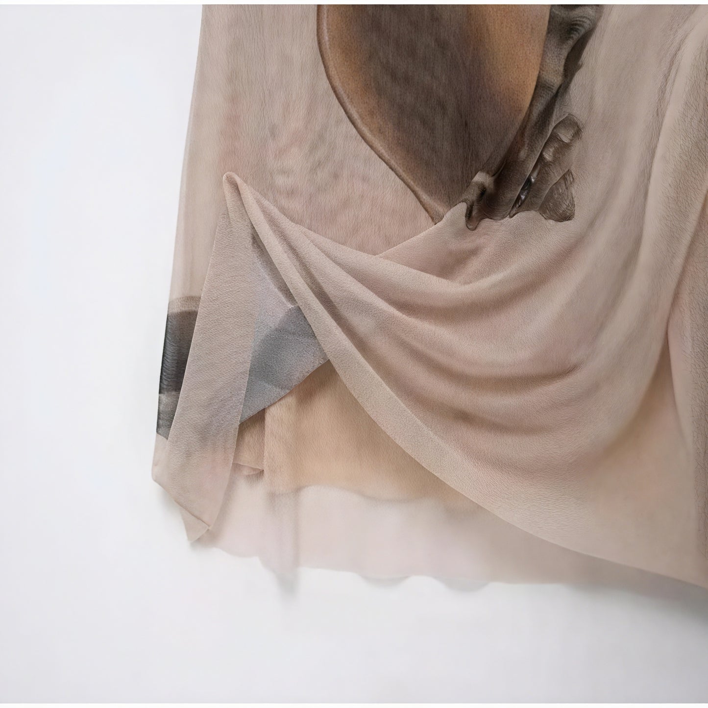 Robe Longue Femme – Col Halter, Imprimé Unique, Tissu Texturé Léger-83816-61060094-8d74-4576-9f35-758c217e3c71