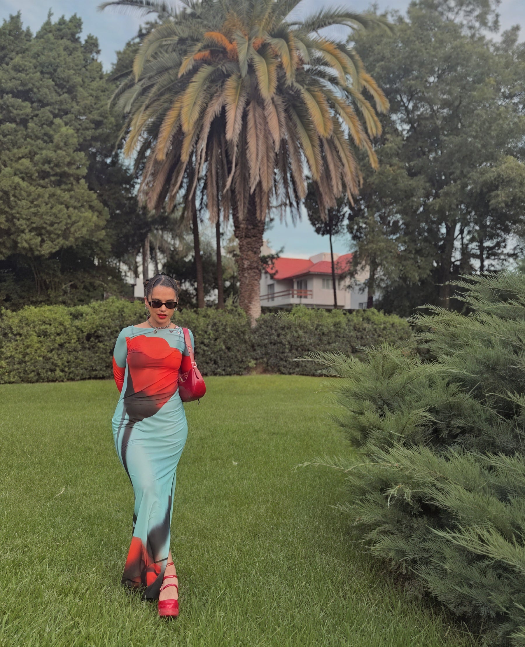 Robe Longue Femme – Imprimé Floral Coloré, Manches Fluides-83850-94a204c7-6c78-4ffe-b97c-a8c4d5c43043