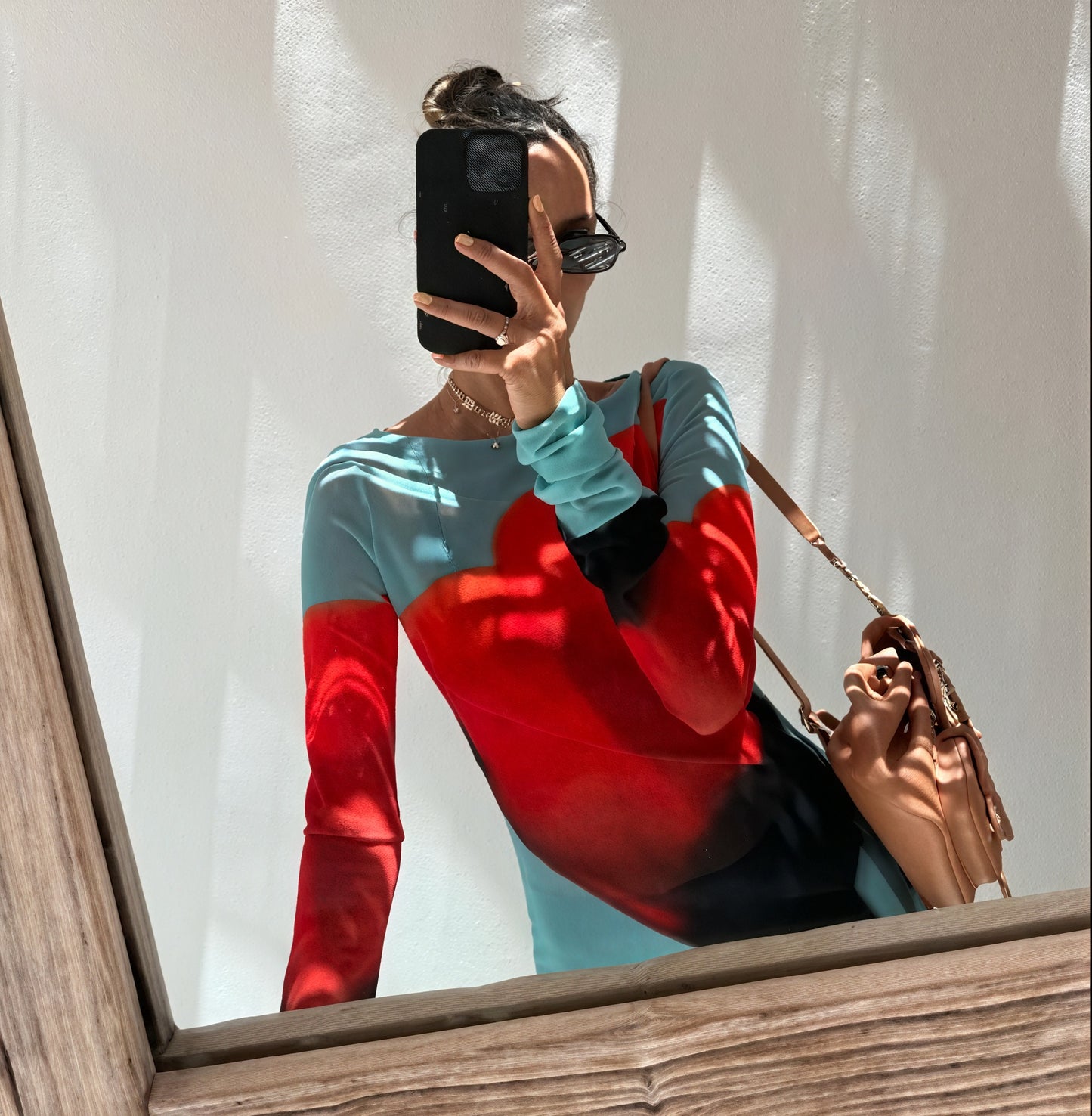 Robe Longue Femme – Imprimé Floral Coloré, Manches Fluides-83850-a871c07a-3bc7-4067-95cd-151af0491bf7