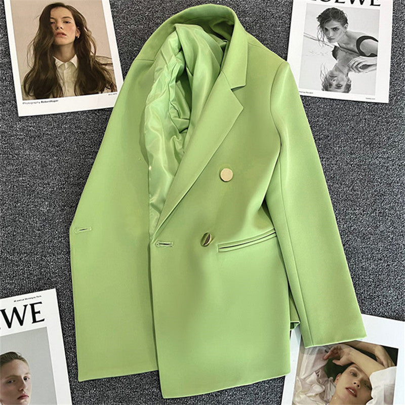 Marais Paris Blazer Chic et Élégant pour Femmes-Marais Paris-Vert Bonbon-S-Marais Paris