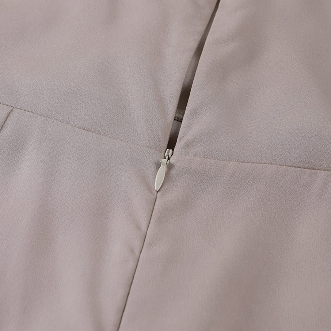 Robe Longue Fluide - Bretelles Spaghetti, Fente Haute, Soirée-Dresses-Marais Paris-Marais Paris