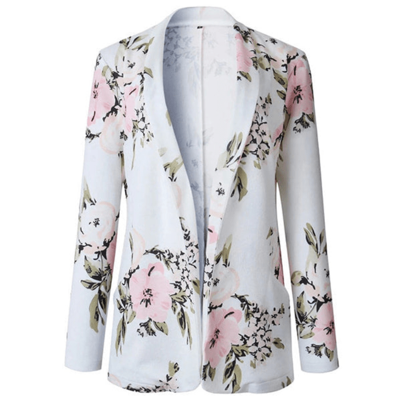 Blazer Floral Élégant pour Femmes - Style Chic-Women Jackets-Marais Paris-Marais Paris