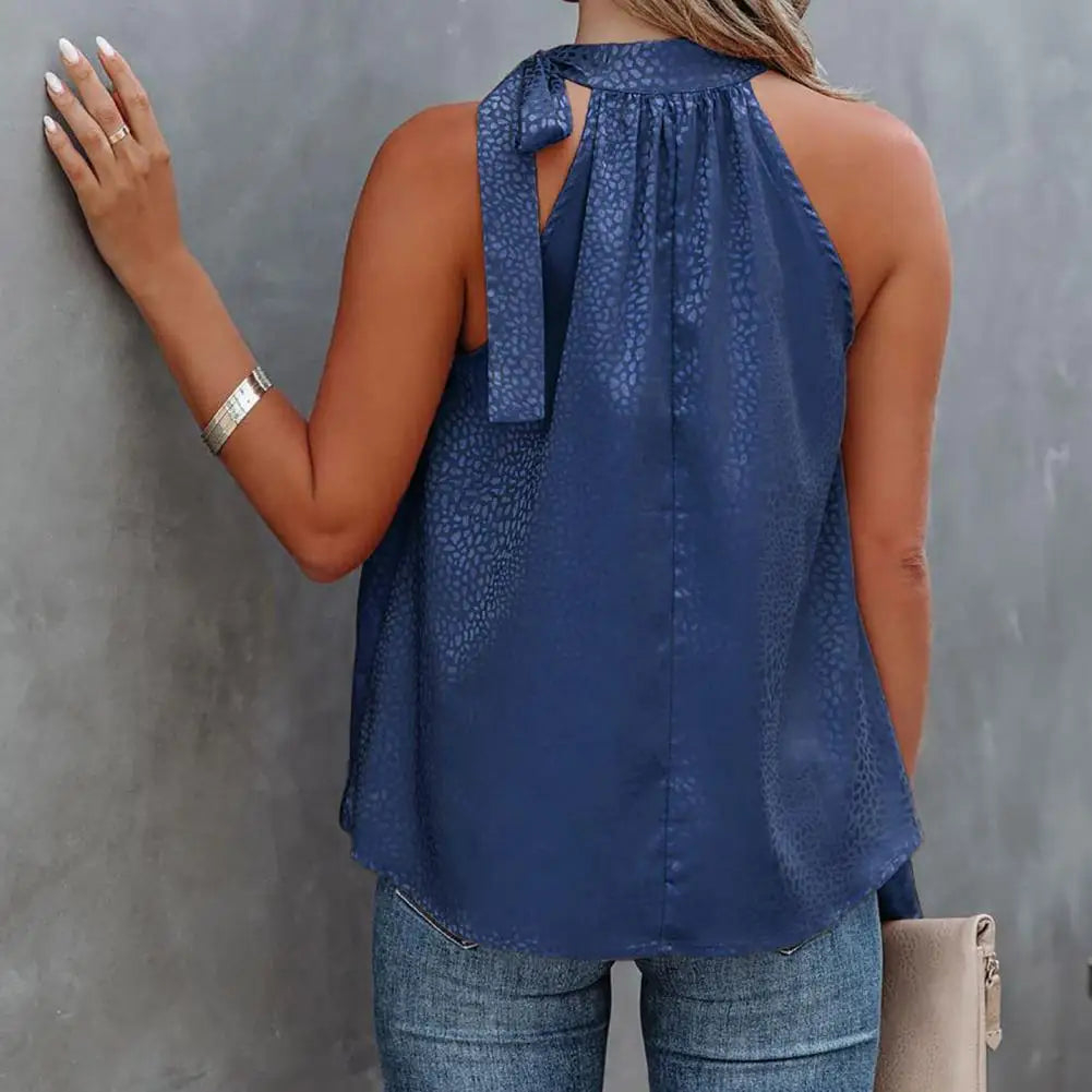 Haut Femme Noué Dos - Coupe Fluide, Design Tendance-Marais Paris-Marais Paris