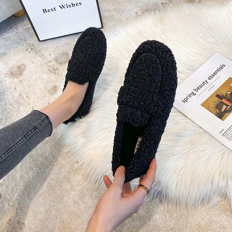 Chaussures Femme à Enfiler – Matière Texturée Douce, Confort Décontracté-81909-0462b763-f18d-4867-9f01-487d241dea9b