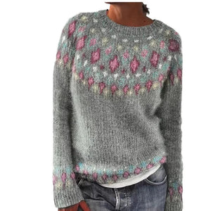 Marais Paris Pull Tricoté Chic et Confortable - Style Décontracté-Sweater-Marais Paris-Rose Diamant-XS-Marais Paris