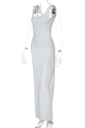 Top/Robe Asymétrique - Coupe Moderne, Fente Haute, Silhouette Ajustée-Tops-Marais Paris-Marais Paris