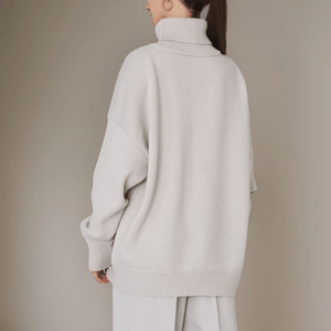 Marais Paris Pull Turtleneck Oversized Chic pour Femmes et Hommes-Women Sweaters-Marais Paris-Marais Paris