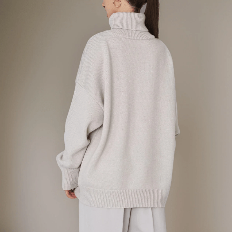 Marais Paris Pull Turtleneck Oversized Chic pour Femmes et Hommes-Women Sweaters-Marais Paris-Marais Paris