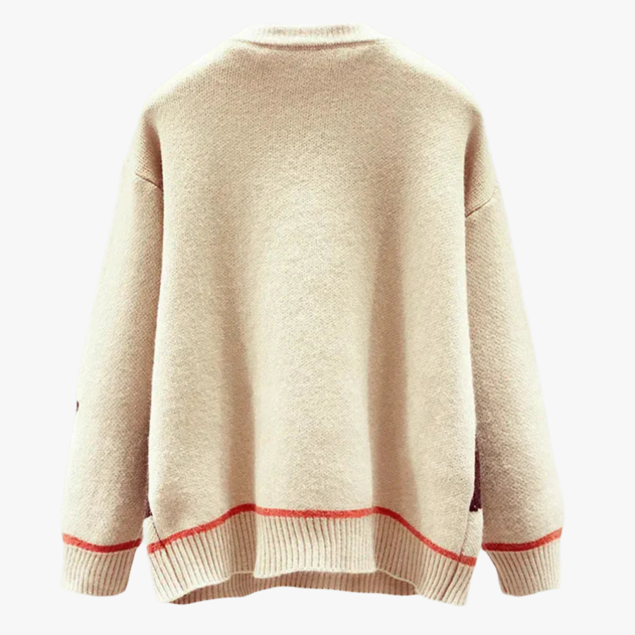 Pull Oversize Scène Enchantée pour Femmes-Pullover-Marais Paris-Marais Paris