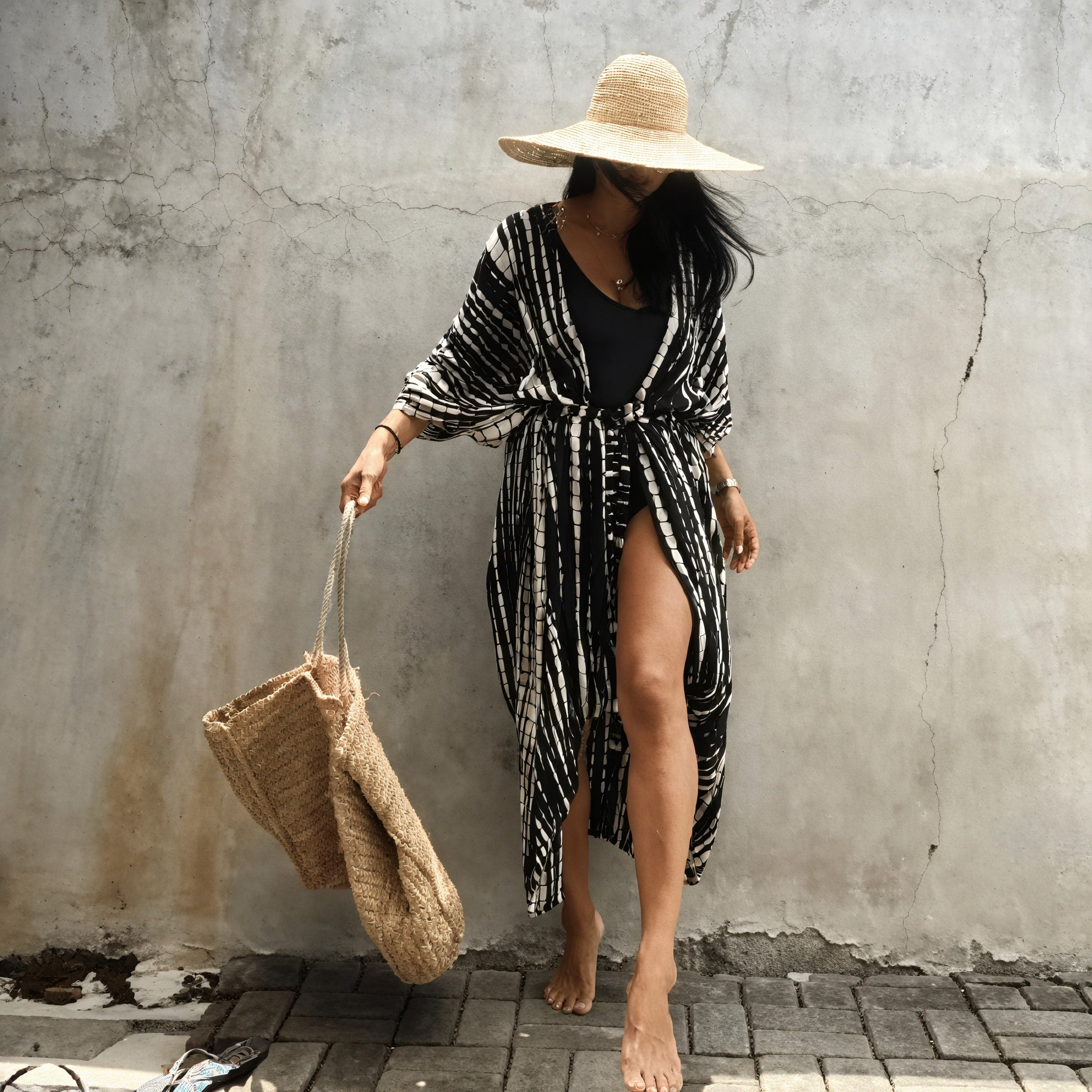 Robe Kimonos Éthérée - Design Bohème et Confort-Women Dress-Marais Paris-Marais Paris