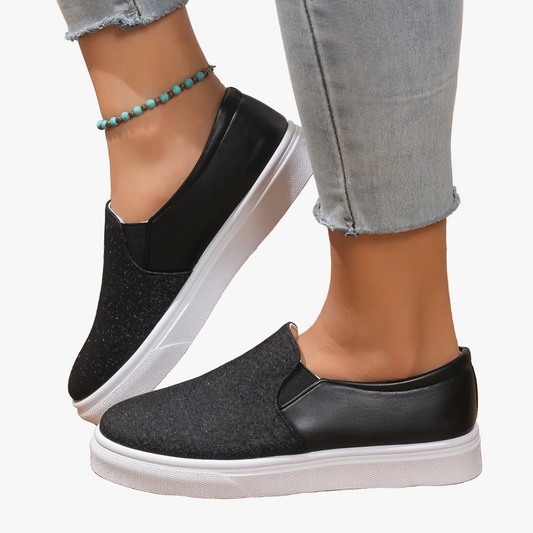 Chaussures Élégantes et Confortables pour Femmes-Sneakers-Marais Paris-Noir-36-Marais Paris