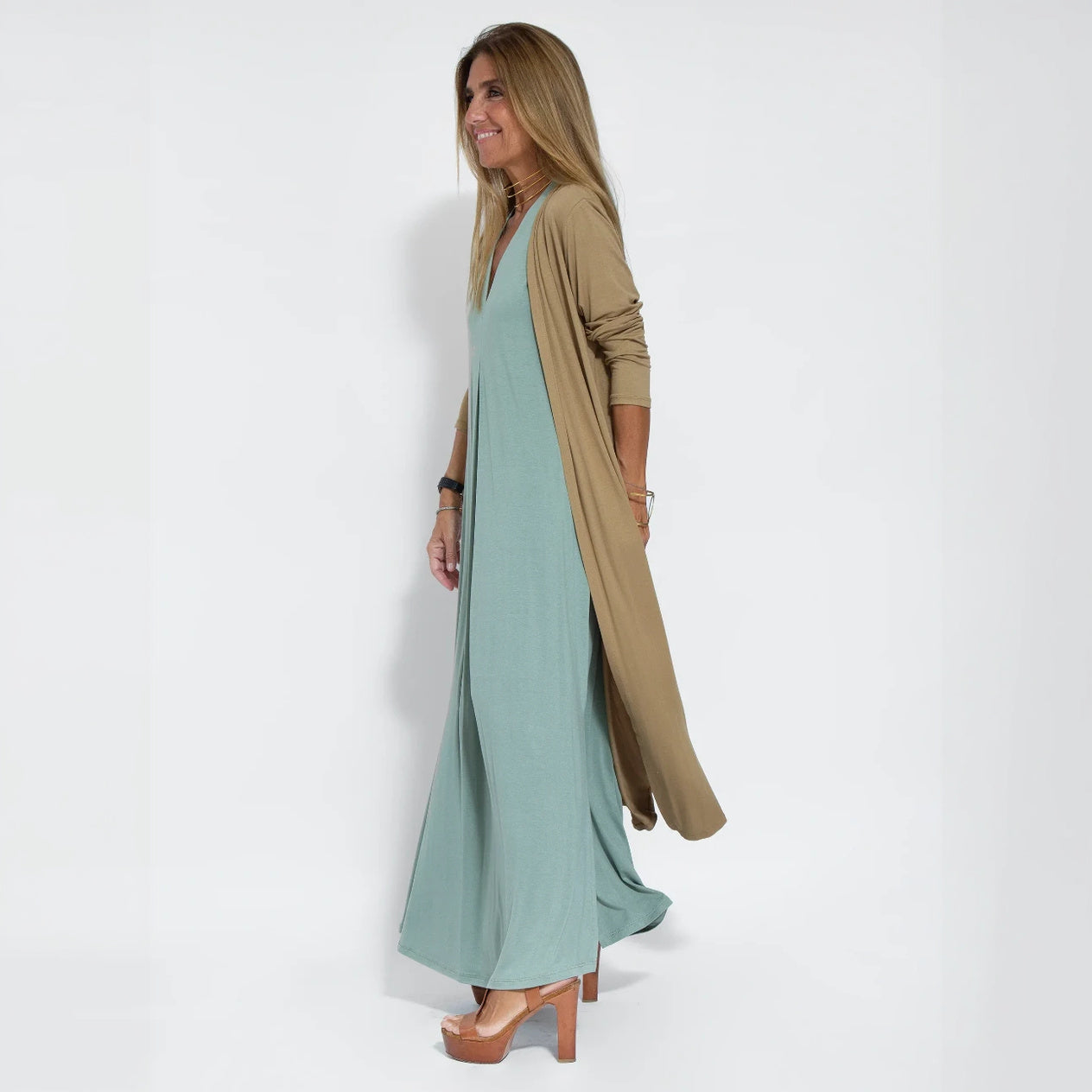 Robe Maxi Élégante et Décontractée pour Femmes-set-Marais Paris-Marais Paris