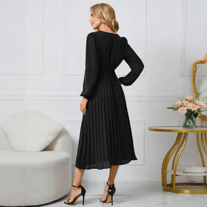 Robe Élégante à Design Enveloppant pour Événements-Women Dress-Marais Paris-Marais Paris