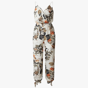 Combinaison à Imprimé Floral - Style Chic et Confortable-Women Jumpsuit-Marais Paris-Marais Paris
