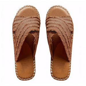 Sandales Femme Semelle Corde – Brides Croisées Textile, Style Casual-72720-1b4a31a5-5e70-4886-99f5-78156a299537